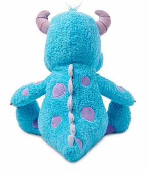Disney Parks Monsters Sulley Weighted Plush with Removable Pouch New with Tag
