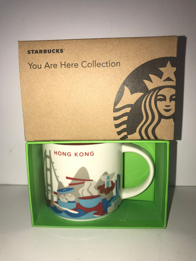 Starbucks You Are Here Collection Hong Kong Ceramic Coffee Mug New With Box