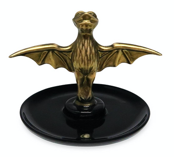 Disney Parks The Haunted Mansion Bat Stanchion Trinket Tray New