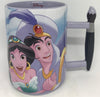 Disney Parks Aladdin Jamine Genie Ceramic Coffee Mug New