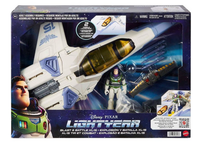 Disney Pixar Lightyear Blast & Battle XL-15 20" Long Spaceship Toy New With Box