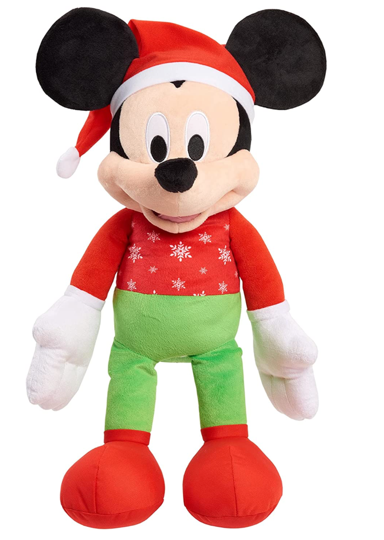 Disney Holiday Mickey Mouse Large 22-Inch Plush Exclusive New With Tag