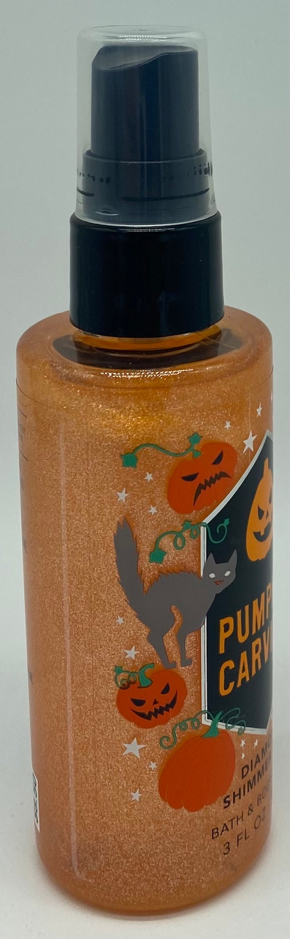 Bath and Body Works Halloween Pumpkin Carving Diamond Shimmer Mist 3 FL OZ New