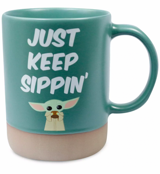 Disney Star Wars The Mandalorian Grogu Stronger Than You Think Coffee Mug New