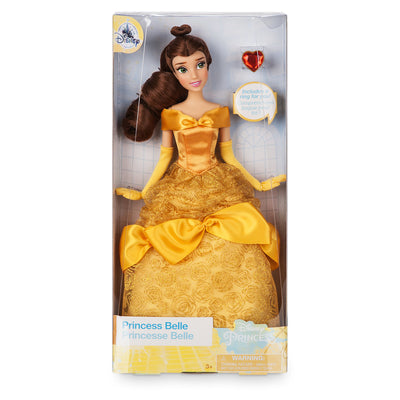 Disney Princess Belle Classic Doll with Ring New with Box