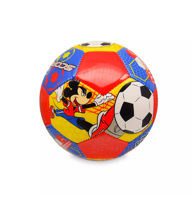 Disney Mickey Score Team Captain Goal Mini Soccer Ball New