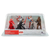 Disney Star Wars The Last Jedi Figure Play Set Cake Topper Playset 6 Pieces New