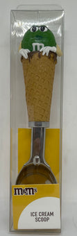 M&M's World Green Character Ice Cream Scoop New with Box