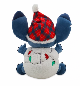 Disney Christmas 2021 Stitch Light Up Holiday Medium Plush New with Tag