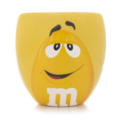 M&M's World Yellow Character Barrel Shot Glass New