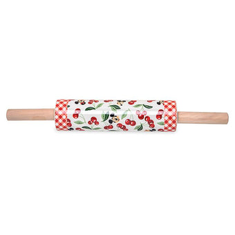 Disney Parks Back in the Day Mickey and Minnie Retro Rolling Pin New