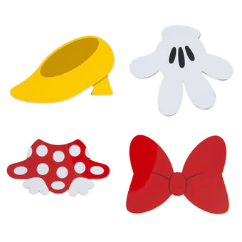 Disney Parks I Am Minnie Mouse Magnet Set Body Parts Set Of 4 New