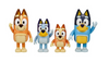 Bluey & Family Figures 4pk Toy New With Box