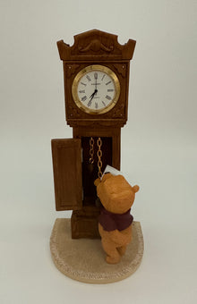 Disney Store Exclusive Rare Winnie the Pooh Grandfather Clock New with Box