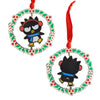 Universal Studios Hello Kitty Badtz-Maru Spinner Ornament New with Tags