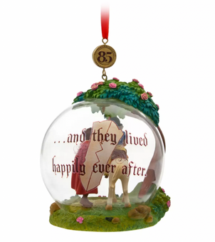 Disney Sketchbook 85th Snow White Seven Dwarfs Legacy Christmas Ornament New Tag