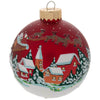 Robert Stanley Santa's Travels Ball Glass Christmas Ornament New with Tag