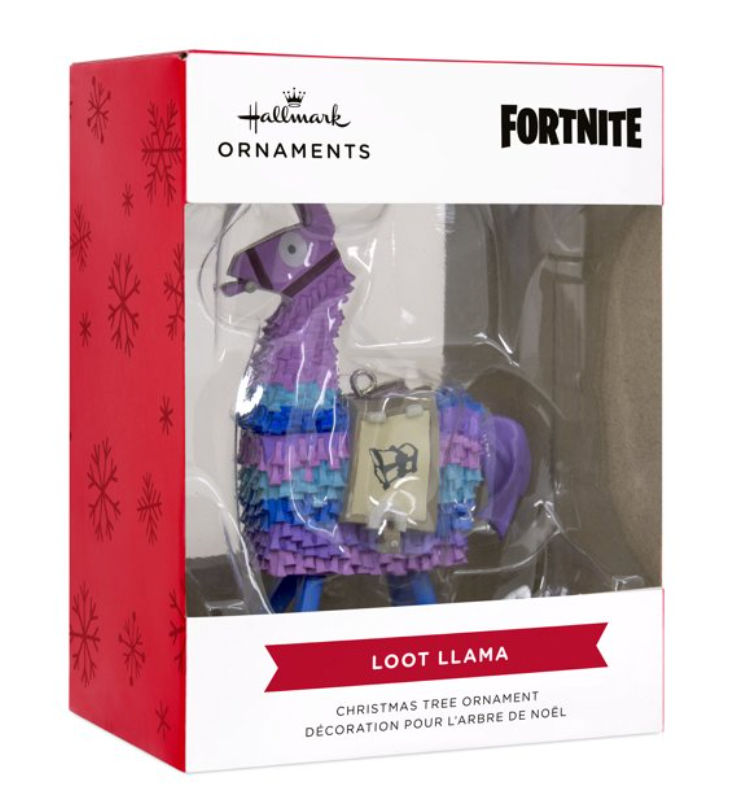 Hallmark Fortnite Loot Llama Christmas Ornament New With Box