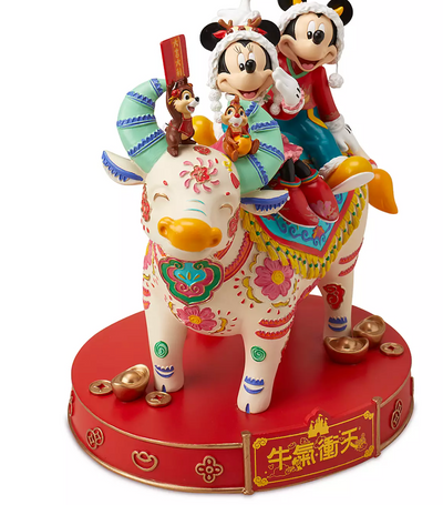 Disney Parks Mickey and Friends Lunar New Year 2021 Statue Limited New with Box