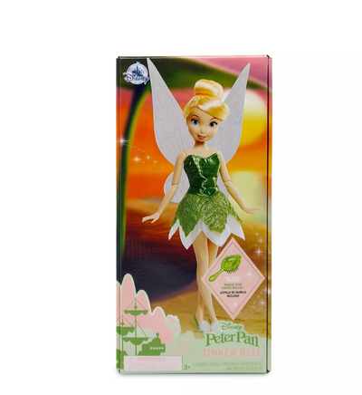 Disney Peter Pan Tinker Bell Classic Doll with Brush New with Box