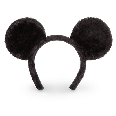 Disney Parks Mickey Mouse Furry Ear Headband for Adults New with Tags