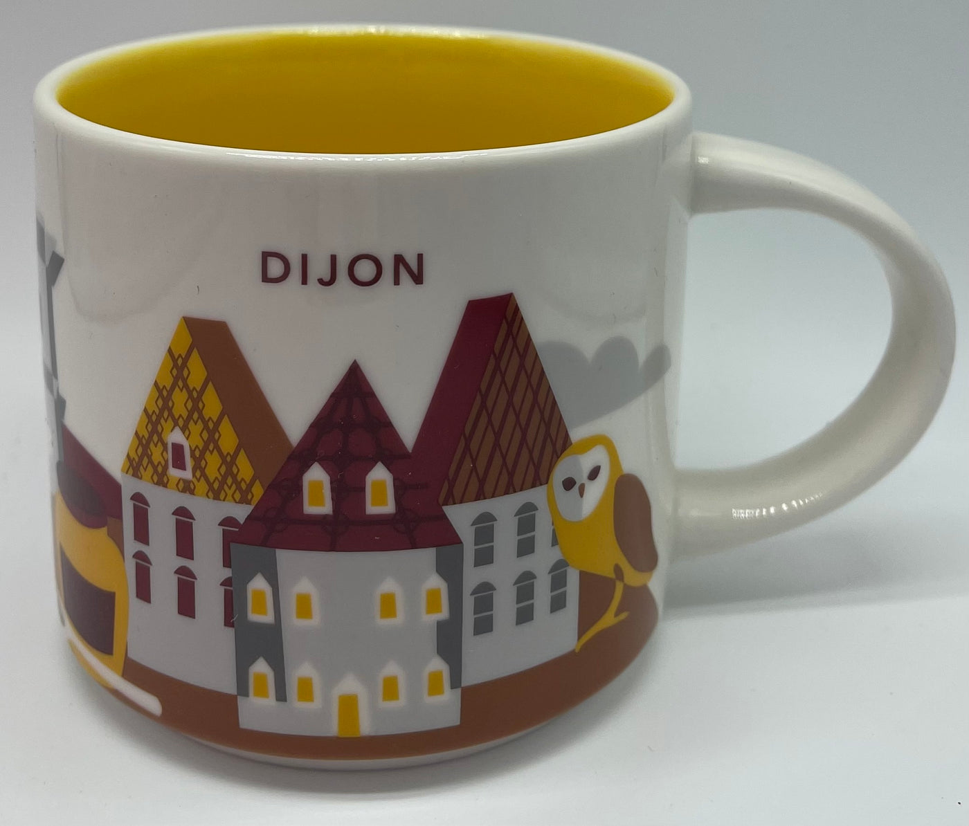 Starbucks You Are Here Collection Dijon France Ceramic Coffee Mug New with Box