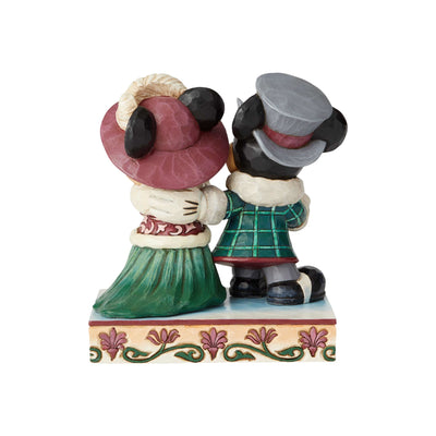 Jim Shore Disney Traditions Mickey and Minnie Victorian Figurine New with Box
