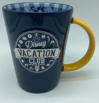 Disney Parks Mickey Vacation Club Member Coffee 14oz Mug New