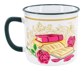 Disney Parks Belle I Want Adventure in the Great Wide Somewhere Coffee Mug New