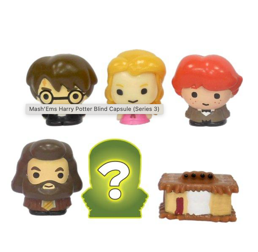 Disney Harry Potter Squishy Mash'Ems Series 3 Surprise Character Blind Capsule