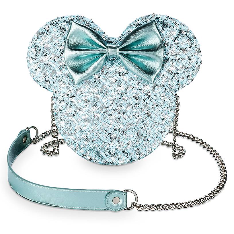 Disney Minnie Mouse Icon Crossbody Bag Arendelle Aqua New with Tags