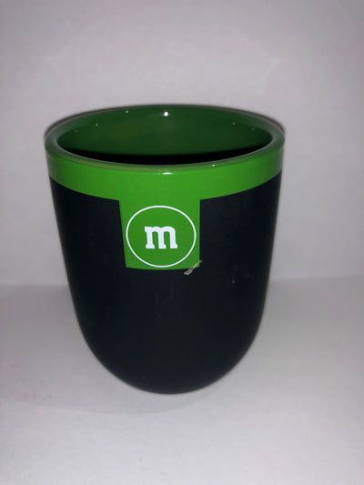 M&M's World Teacup Matte Green New