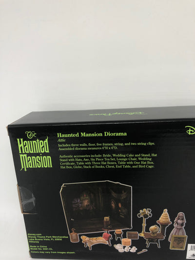 Disney Parks Haunted Mansion Diorama Attic 32 Pieces New with Box