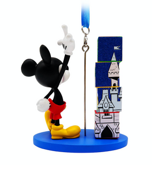 Disney Parks WDW 2021 Mickey Figural Christmas Ornament New with Tag