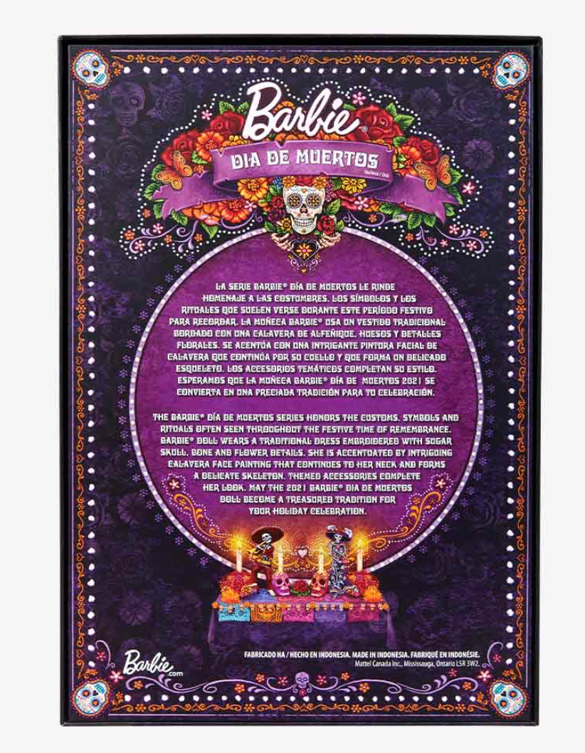 Mattel Creations Barbie Signature Barbie 2021 Dia De Muertos Doll New