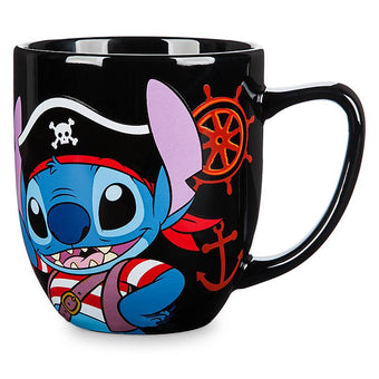 Disney Stitch Pirates of the Caribbean Disney Cruise Line Coffee Mug New
