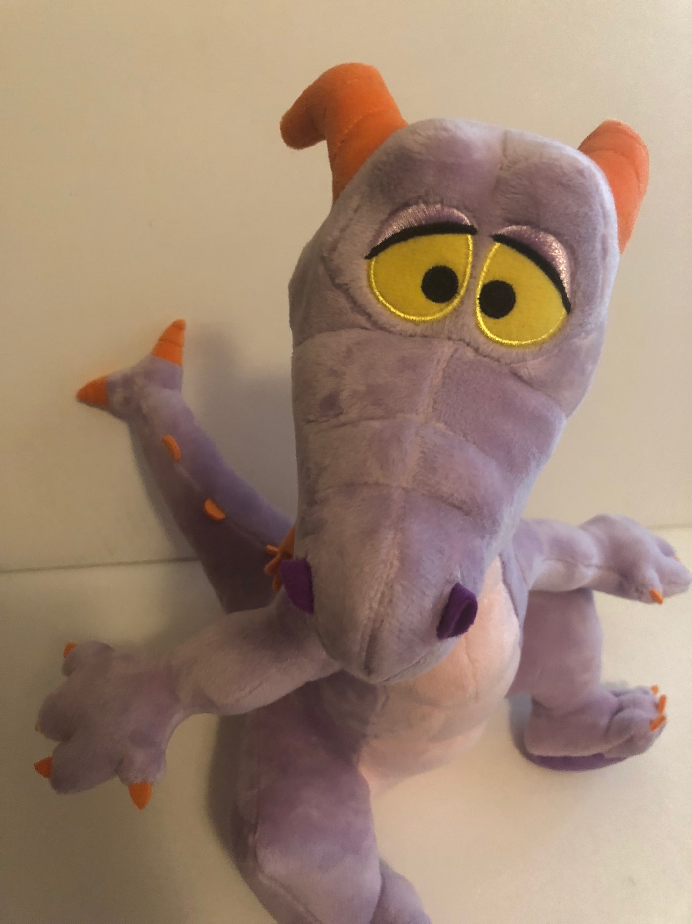 Disney Parks 15inc Figment Mascot Plush New with Tags