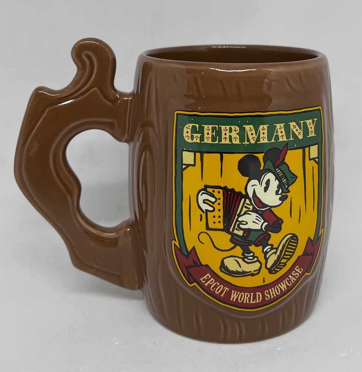 Disney Parks Epcot Germany Mickey Ceramic Coffee Mug New