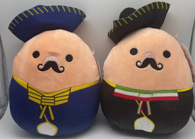Squishmallows Fiesta Squad Mexico Esteban and Istavan The Mariachi Boy 7" Plush
