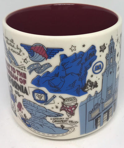 Starbucks Been There Series Coffee Mug California Adventure New with Box