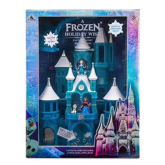 Disney Parks Frozen Holiday Wish Walt Disney World Castle Play Set New with Box