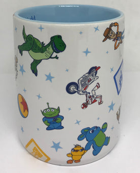 Disney Parks Walt Disney World 4 Parks Pixar Ceramic Coffee Mug New