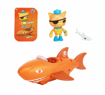 Octonauts Above & Beyond Kwazii & Gup B Adventure Pack Toy Set New with Box