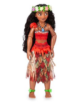 Disney Store Princess Moana Hair Play Doll New with Box