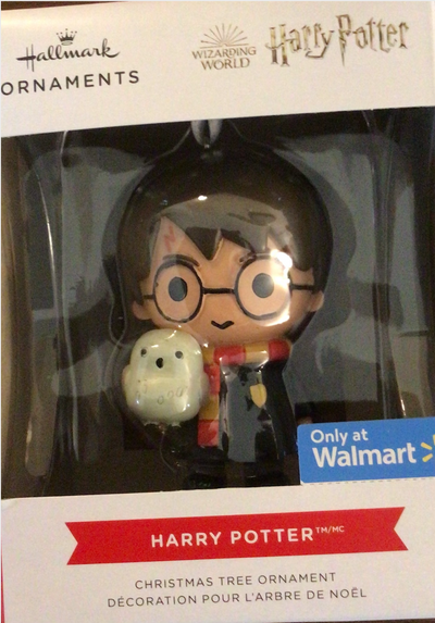 Hallmark 2021 Harry Potter Hedwig Walmart Exclusive Christmas Ornament New W Box