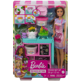 Barbie You Can Be Anything Dough Careers Florist Doll and Playset New with Box
