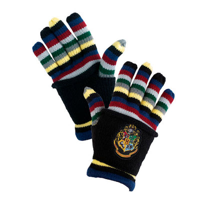 Universal Studios Wizarding World of Harry Potter Hogwarts Striped Gloves New
