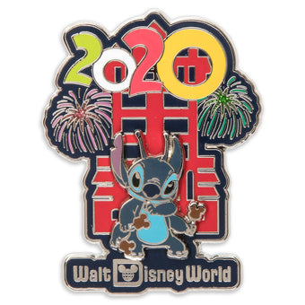Disney Parks Stitch at Hollywood Tower Hotel Walt Disney World 2020 Pin New