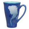 Disney Store Anna Elsa Silhouette Keep Calm and Let It Go Ceramic Coffee Mug New