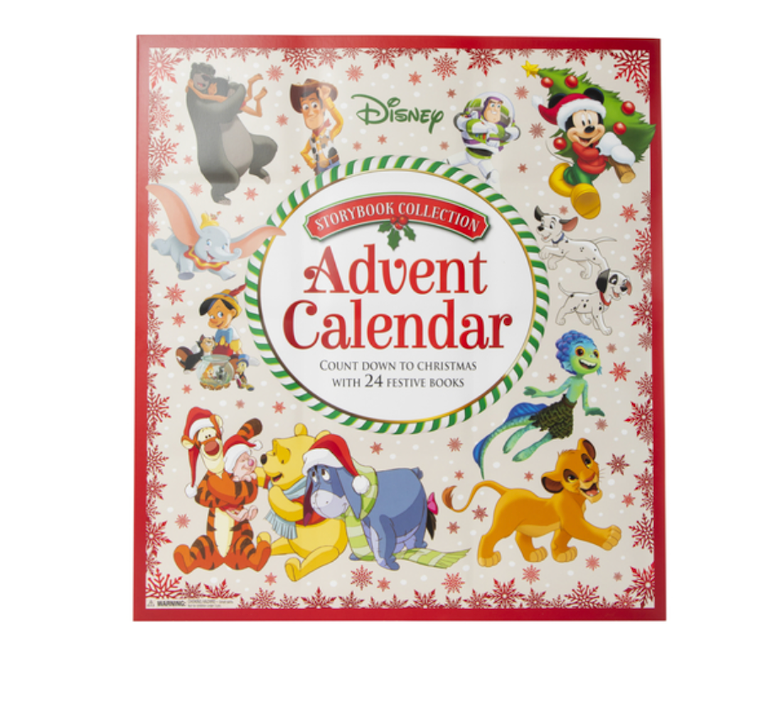 Disney Storybook Collection Advent Calendar with 24 Festive Books New